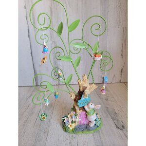 Easter Bunny Spring Tree Home gardening flower carrot Unique Home Decor